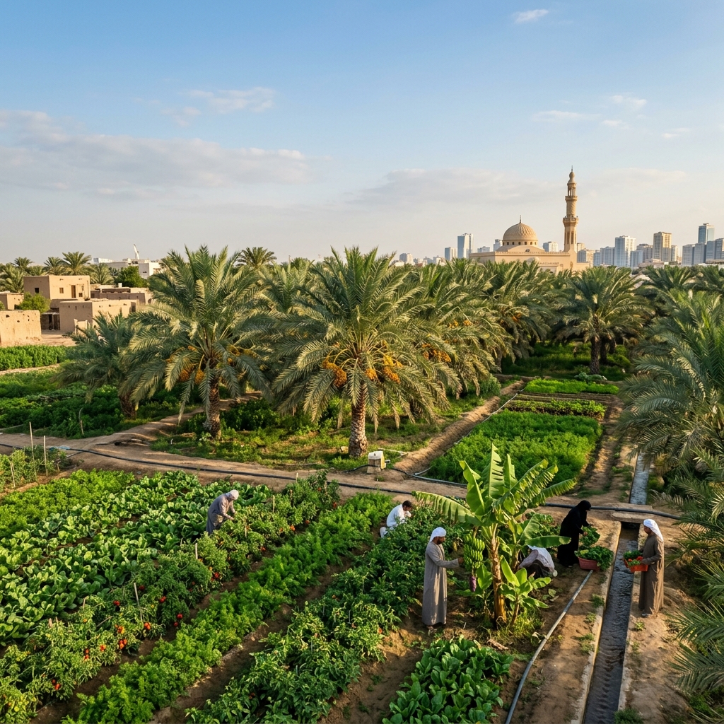تنسيق حدائق الشارقة